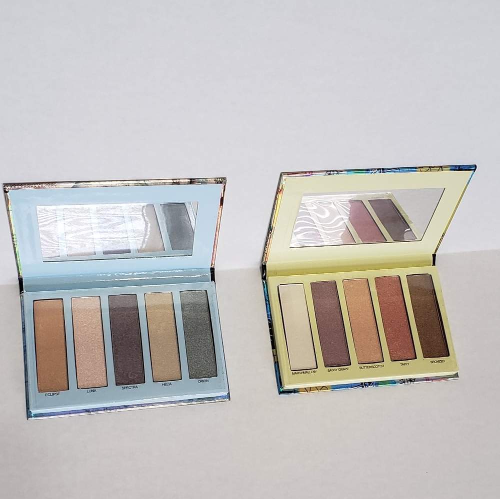 Dimensional highlight palette cool and warm